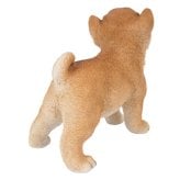 置物 woobia ウービア 日本犬 上向き秋田犬 子犬 幅19cm 立ち姿 和風 リアル 本物そっくり イギリス生まれ 職人手彩色 縁起物 戌年 玄関 インテリア 新築祝い 引っ越し祝い 開店祝い 出産祝い 誕生日 お祝い ギフト プレゼント 犬好き 秋田犬好き