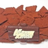 クリスマスチョコレートアイスロールケーキ［クリスマスケーキ クリスマスデコレーション クリスマスロール コンパクトサイズ］