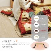 こたつ中掛け毛布 こたつ布団用 中掛け毛布 洗える 長方形 アクリル 約200×280cm 洗えるこたつ中掛け毛布 コタツ中掛け毛布 こたつ毛布 コタツ毛布 こたつ用品 冬用 冬物 こたつ掛布団 こたつふとん コタツ掛け布団 コタツ掛布団 寝具 寝室用品