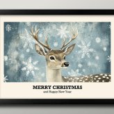 日本製 メリー クリスマス Xmas Christmas サンタクロース ビンテージイラスト A3 サイズ ポスター アート おしゃれ 絵画 インテリア 北欧 イラスト マット紙 艶消し アートパネル 額 フレーム デザイン 壁掛け ギフト 新築祝い ディスプレイ  速達 送料無料