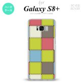 【SC03J】【スマホケース/スマホカバー】【ギャラクシーS8+】SC03J スマホケース Galaxy S8+ SC-03J カバー ギャラクシーS8+ パッチワーク風 ミックスG nk-sc03j-1677【メール便送料無料】
