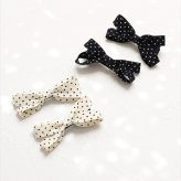 ヘアクリップ リボン かわいい 通販 Rora ドッティ 2個セット ヘアアクセサリー 髪飾り キッズ 子ども こども 女の子 ママ 姉妹 お揃い フォーマル カジュアル 卒園式 入学式 発表会 結婚式 可愛い おしゃれ 上品 キッズファッション