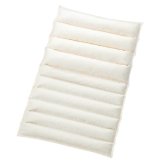 巻き枕 丸八真綿 枕 まくら 綿100％ ポリエステルわた 竹炭入りパイプ 55×90cm 専用カバー付き メーカー公式 ホテル 旅館 肩こり 首こり 高さ調整 安眠 快眠 パイプ わた 高め 低め 硬め 柔らかめ 通気性 プレゼント ギフト