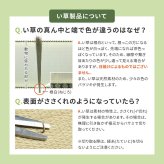 夏ラグ 夏用カーペット 国産 い草カーペット 清涼 約174×261cm 江戸間 3帖 3畳 柄上敷き 花ござ い草ラグ