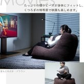 ソファ ビーズクッション ローソファ ゆったり1人用ビーズソファ-ファビオ カウチソファー こたつ 一人暮らし ファブリック 日本製 座椅子 コンパクト かわいい おしゃれ ゆったり テレワーク 在宅ワーク