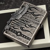ZIPPO ハーレー ダビッドソン ジッポ ライター アンティークシルバー 銀古美 3面大型メタル 鷲 HARLEY-DAVIDSON 日本国内限定モデル かっこいい メンズ ギフト