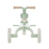 誕生日プレゼント GLOBBER グロッバー ラーニングトライク 3in1 プラスECO 三輪車 手押し棒付き トレーニングバイク キックバイク ペダルなし サドル高さ調整 フリーペダル 工具不要 再生プラスチック SGマーク EN71 体重20kgまで ピスタチオ 男の子 女の子 お祝い ギフト