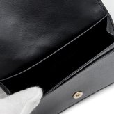 ボッテガヴェネタ BOTTEGA VENETA カードケース 名刺入れ メンズ レディース イントレチャート 本革 レザー ブラック 黒 スナップボタン ビジネスカードケース 667141 V3UH2 8425