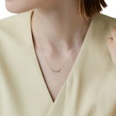 【無料ラッピング】  カナルヨンドシー Canal 4℃ カナル4℃ アクセサリー K18 ピンクゴールド ネックレス ダイヤモンド ブランド 正規品 新品 ギフト プレゼント 人気 おすすめ 誕生日 記念日 クリスマス 送料無料