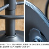 チェア 椅子 バー Charma（シャルマ） 幅38.5×奥行き38.5×高さ64～84cm 合成皮革 ウレタン ヴィンテージ スチール 360度回転 キャメル ブラウン グリーン knc-k104【北海道・沖縄・離島以外 】 新生活