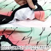 鬼滅の刃 胡蝶しのぶ ドライアロハシャツ シャツ ベージュ Mサイズ