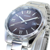 箱なし カシオ 腕時計 メンズ ブラウン シルバー CASIO 海外モデル アナログ 50m防水 カレンダー 日付 ステンレス ビジネス 仕事 シンプル プレゼント ギフト 成人 卒業 入学