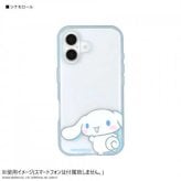 iPhone16 ケース サンリオ シナモロール 耐衝撃 ハイブリッド カバー IIIIfit Clear スマホケース キャラクター かわいい おしゃれ 透明 クリアケース サンリオ正規ライセンス品