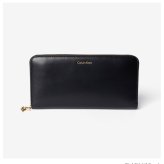 カルバンクライン Calvin Klein CK PULLER LARGE ZIP AROUND プラー ラージ ジップ アラウンドウォレット LV04F1093G 長財布 レディース 財布