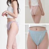 ふんどしショーツ レディース フンディーフンディー オーガニックコットン100％ ダブルガーゼ ふんどしパンツ ナイトショーツ 締め付けにくい ゆったり 綿100％ 天然素材 女性用 下着 インナー 日本製 M L LL 母 妻 女性 誕生日 母の日 プレゼント ギフト
