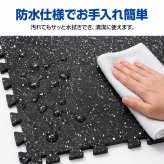 ジムマット 60cm 6枚セット トレーニングマット 2カラー ジョイントマット フロアタイル 衝撃 耐久性 床 保護 吸音 防音 マシン 防水使用 お手入れ 簡単 トレーニング ヨガ ストレッチ 新発売 新商品 即納