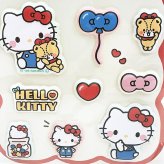 サンリオ ハローキティ マシュマロシール (大好き) 文具 Sanrio