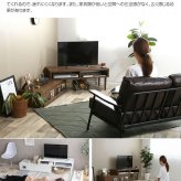 テレビボード テレビ台 ローボード テレビボード おしゃれ 収納 伸縮 テレビラック リビングボード 引き出し アイアン ヴィンテージ インダストリアル ブルックリン TV台 TVボード TVラック ヴィンテージウッド伸縮TVボード 引出し 回転 家具
