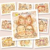 真珠婚の記念に、似顔絵を見るたびその日の気持ちがよみがえります。初めての似顔絵注文でも安心です。 結婚記念日 贈り物 似顔絵 ギフト プレゼント 名入れ 手描き 真珠婚 銀婚式 金婚式 両親 家族 夫婦 名入れ 修正無料 下書き確認 実績多数 親孝行 サプライズ 宝物 記念日 真珠婚 感謝 親孝行 結婚30周年 感謝の品 イラスト 節目 喜ばれる 還暦祝い 色紙 披露宴 同窓会 白寿祝い 大人数