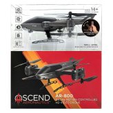 Ascend Aeronautics HDビデオドローン AR-800 折りたたみ式　1080P　モーションコントロール　景色の撮影　屋外撮影　スマホ映像　安定飛行　玩具　対象年齢14歳以上　初心者から