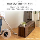 テレビ台 テレビボード コーナー 43インチ 43型 対応 幅100cm キャスター付き ローボード TV台 TVボード ロータイプ ガラス扉 木製 棚 収納 おしゃれ 北欧 ブラウン 新生活