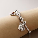 ボックス・ショッパー付 PANDORA(パンドラ) ★ Barrel Clasp Snake Chain Bracelet ★バレルクラスプ スネークチェーン ブレスレット★  チャーム ブレスレット カスタマイズ アクセサリー シンプル 日常使い 誕生日 記念日 母の日 プレゼント ギフト
