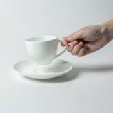 コーヒーカップ＆ソーサー 〈1890Y-AB00〉 柳宗理 ボーンチャイナシリーズ NIKKO 洋食器 碗皿 r8d 電子レンジ対応 食洗機対応