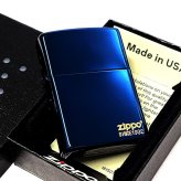 ZIPPO ライター 鏡面 ブルーチタン ジッポ 美しい おしゃれ チタニウムコーティング シンプル 彫刻 チタン加工 かっこいい メンズ プレゼント レディース ギフト