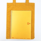 セサミストリート フラットトートバッグ イエロー