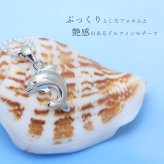 ハワイアンジュエリー シルバー ペンダント トップ ドルフィン イルカ 小さくても存在感 シンプル シルバー925 ネックレス チェーン別売 ペンダントヘッド メール便 メンズ レディース 誕生日 プレゼント ハロウィン 【品番：SP29401】