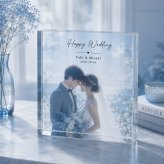 ウェディングフォト ガラスブロック カラードレス 結婚式 結婚祝い 入籍祝い 記念品 結婚式当日 会場装飾 名入れ 新郎新婦 プレゼント 写真入り オリジナル 演出 記念日 結婚祝いギフト 飾り付け 高級 おしゃれ フォトフレーム ギフト オーダーメイド 二次会 写真立て 贈り物 披露宴会場 ゲスト ウェルカムスペース 結婚記念 クリスタル ウェルカムボード 花嫁 フォトキューブ 門出【c01】