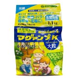 マグァンプK 大粒 1.1kg ハイポネックス 肥料 元肥 緩効性 土に混ぜこむだけ 約2年間効く 花木 果樹 バラ 宿根草 花壇 観葉植物 鉢植え 庭木 山野草 リンサン 植え付け 植え替え 園芸 ガーデニング マグアンプ