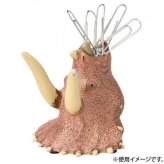 クリップホルダー トリケラトプス 恐竜 デスク収納 文房具 ペン立て オフィス用品 おしゃれ インテリア 雑貨 置物 贈り物 ギフト セトクラフト