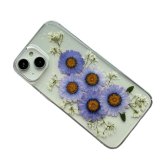 【ほぼ全機種対応スマホケース❁】押し花スマホケース NO.514（パープル）（着日指定不可） 押し花＆レジン iPhone/Xperia/AQUOS/Galaxy他