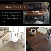 こたつテーブル こたつ台 ヴィンテージ 約80×120cm テーブル 机 ロータイプ 家族 ファミリー 新生活 コタツ 炬燵 ローテーブル センターテーブル 暖房テーブル 一人暮らし 一人暮らし こたつ台テーブル こたつ用品 冬用 あったか リビング