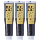 ぬるあんこ NURU ANKO あんバター 粒あん 3個セット スプレッド チューブ あんこ パンのお供 北海遣産小豆 餡