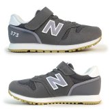 ニューバランス new balance 373 スニーカー 子供靴 キッズ シューズ 運動靴 靴 女の子 普段履き NB Y373 8H4 M グレイ