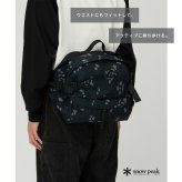 snowpeak Reflective Night Camo Bag ボディバッグ ウエストバッグ 大容量 普段使い 使いやすい レディース メンズ ギフト プレゼント グレー 100261sb04