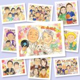 金婚式のギフトに、心に残る似顔絵はいかがでしょうか。大切なお祝いにも安心してご注文いただけます。 贈り物 金婚式 似顔絵 ギフト プレゼント 名入れ 手描き 金婚式 結婚記念日 銀婚式 祖母 夫婦 おじいちゃん 家族 おばあちゃん 名入れ 下書き確認 修正無料 宝物 そっくり かわいい 一生もの 結婚記念日 感謝 親孝行 50周年 長寿 カラフル 引っ越し 感動 オーダーメイド イラスト 米寿祝い