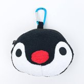 ピングー (PINGU) ピンガ カラビナ付きぬいぐるみファスナーマスコット ポーチ