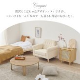 ソファ 座椅子 ライラ1P ホワイト 一人掛け 1人用 一人がけ モダン お姫様 白 アリス リビング インテリア プリンセス クラシック クラシカル 上品 脚取り外し可能 フロア パーソナル