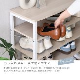 ラック さわやかな シューズ 6段 新生活