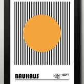 日本製 バウハウス BAUHAUS ミッドセンチュリー A3 サイズ ポスター アート おしゃれ 絵画 インテリア 北欧 イラスト マット紙 艶消し アートパネル 額 フレーム デザイン 壁掛け ギフト 新築祝い ディスプレイ  速達 送料無料