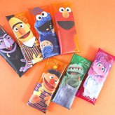 セサミストリート アーニー クリアマルチケース(スリム) ポーチ
