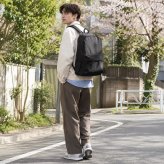 snowpeak Everyday Use Backpack リュック 大容量 普段使い ビジネス 通勤 使いやすい シンプル レディース メンズ ギフト プレゼント ブラック ac25su402