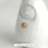 【縁起物×天然石】Jeramic開運招福セット / 招き猫×だるま / 白 / 3体セット / ギフトボックス付き / 瀬戸焼 置物【送料無料（北海道・沖縄を除く）】