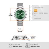 エンポリオアルマーニ EMPORIO ARMANI 腕時計 メンズ クロノグラフ ステンレス ウォッチ＆ブレスレットセット AR80088SET【2026 新作】