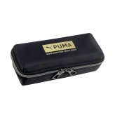ペンケース PUMA プーマ 筆箱 男の子 男子 小学生 高学年 中学生 キッズ ジュニア 高校生 大容量 シンプル かっこいい ボックスタイプ 箱型 たくさん入る 多機能 ペンポーチ ペンホルダー 黒 ブラック ネイビー 無地 スポーツ ブランド 布 ロゴ おしゃれ 新入学 準備 新学期