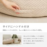 ソファ 座椅子 フロア 円形オットマン 単品 ロー カウチ クッション ー ロータイプ マルチ ごろ寝 おしゃれ かわいい フレームレス 北欧 モダン ファブリック 新生活 一人暮らし オールシーズン