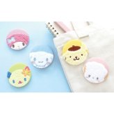 サンリオ シークレットモコモコボア缶バッジ 全10種 コンプリートBOX Sanrio 送料込み